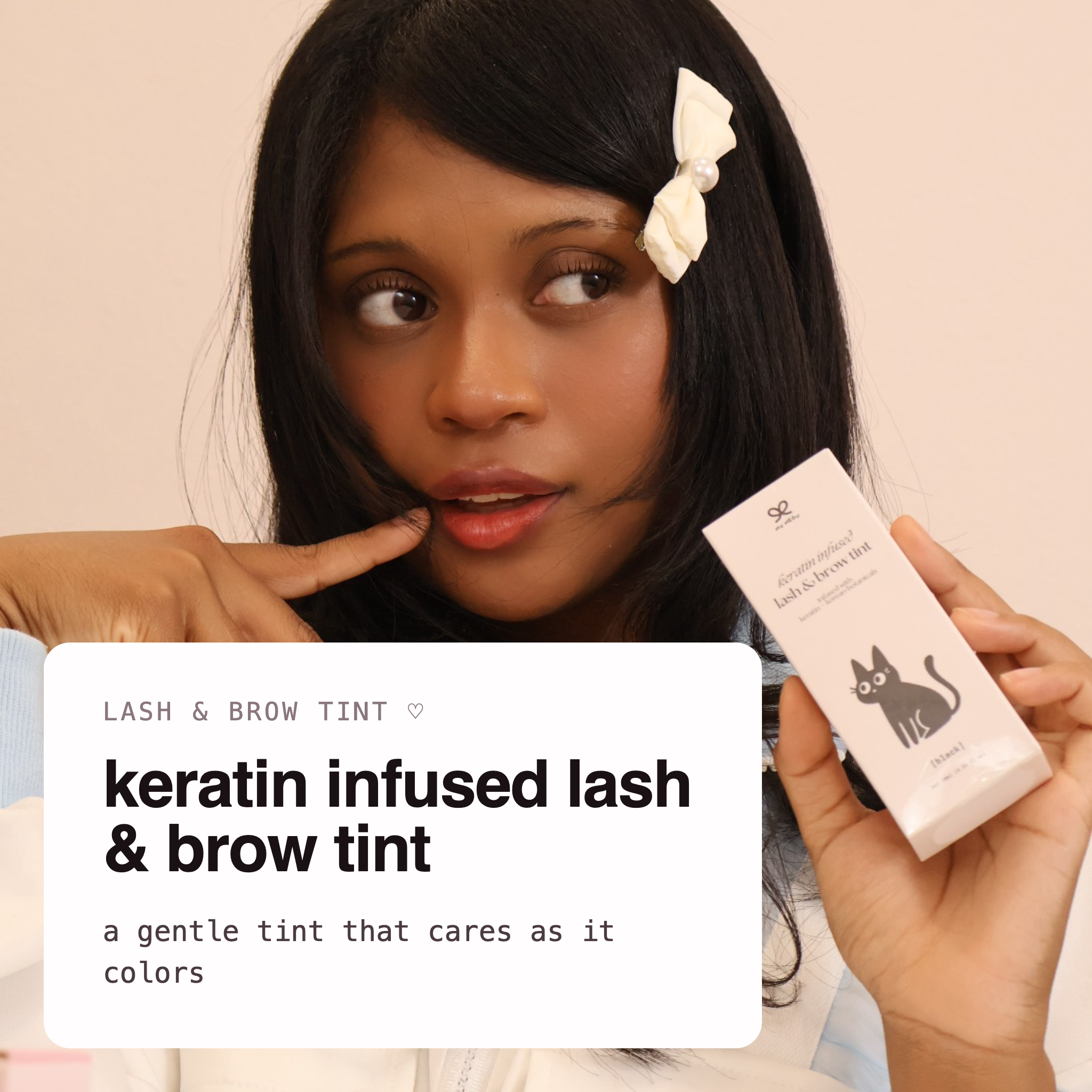 Keratin Infused Lash Tint (Black)