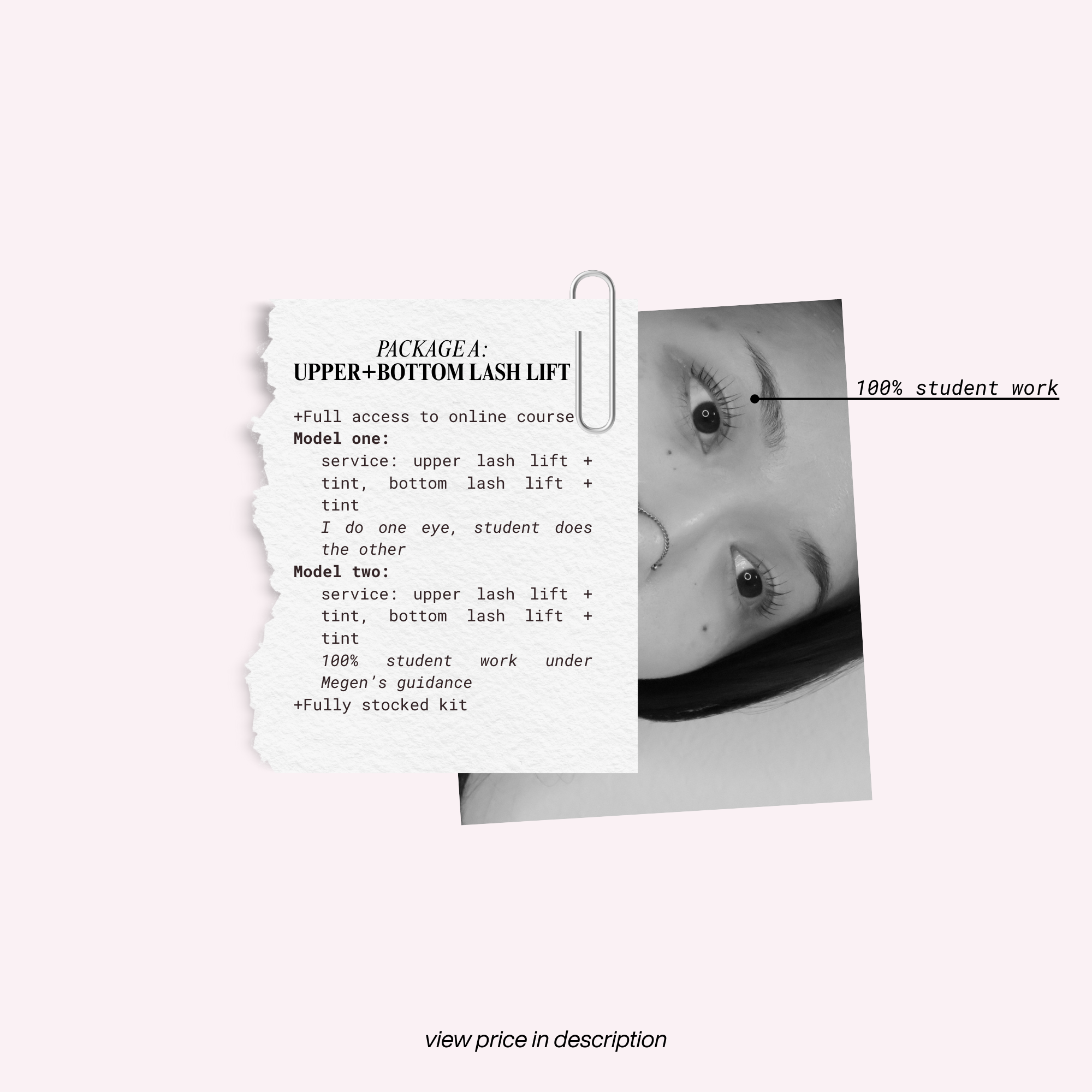 In-Person Lash Lift Course