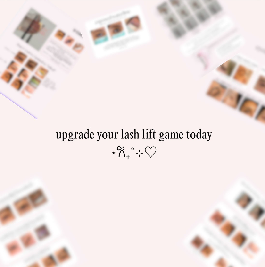 Shields and Rods Guide for Korean Lash Lifts