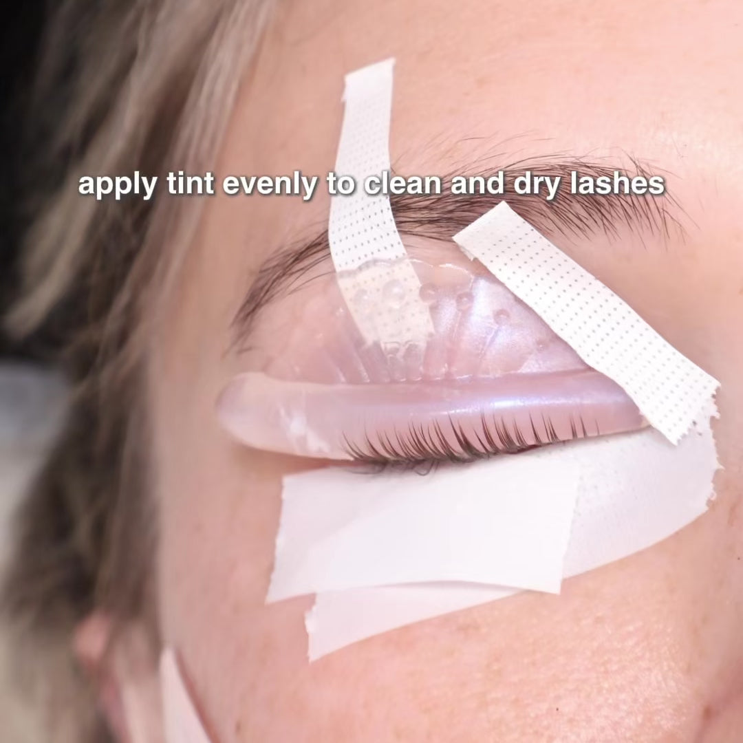 Load video: Keratin Infused Lash Tint (Black)